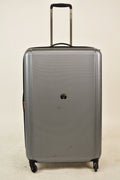 $340 Delsey EZ Glide 29" Expandable Hardside Spiner Suitcase Travel Luggage Gray