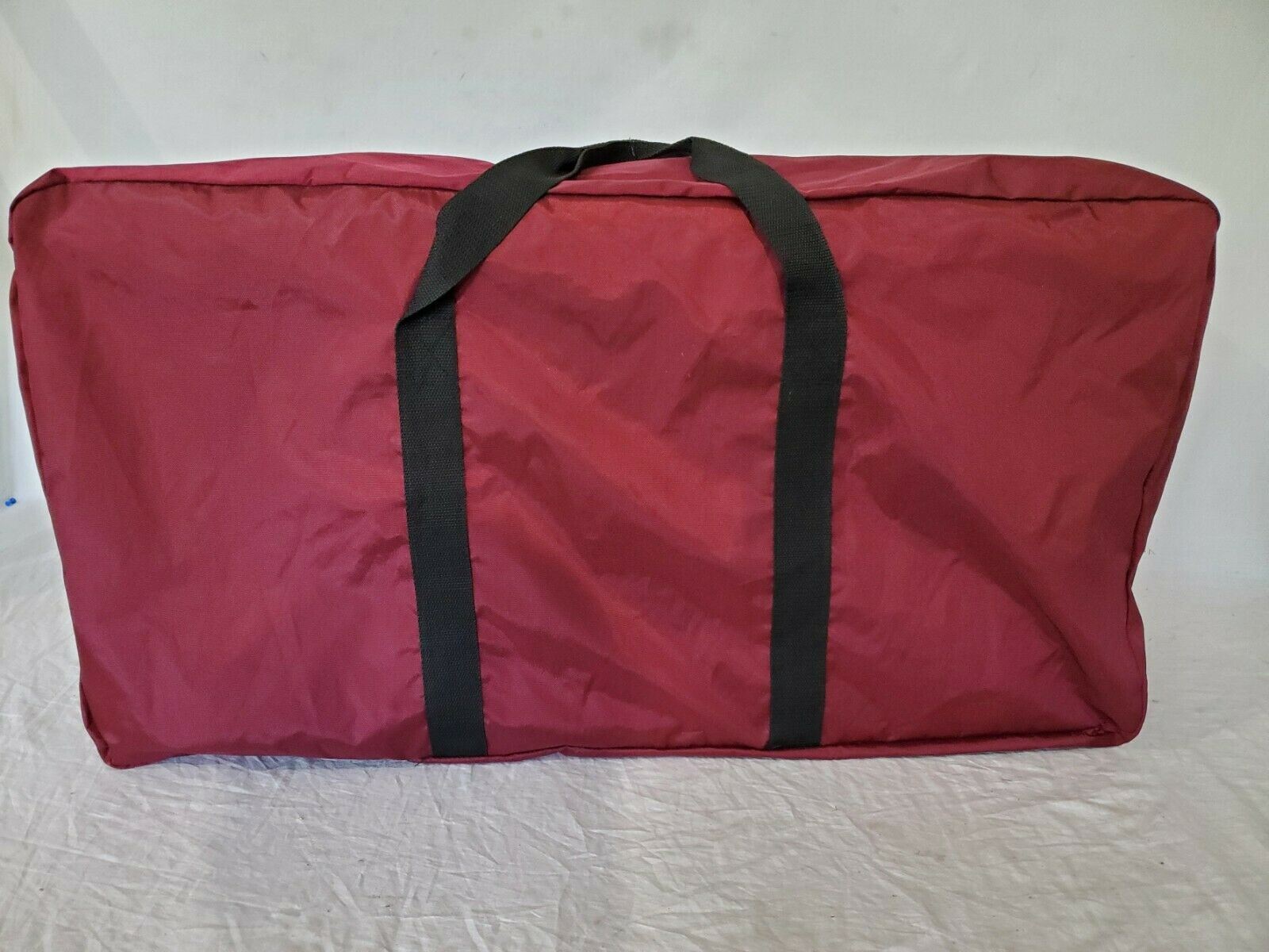 Marc New York Carry A Ton Check-In Duffle Bag Red Travel Luggage Lightweight 32