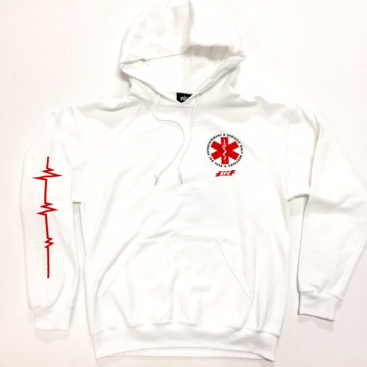 sob x rbe hoodie red