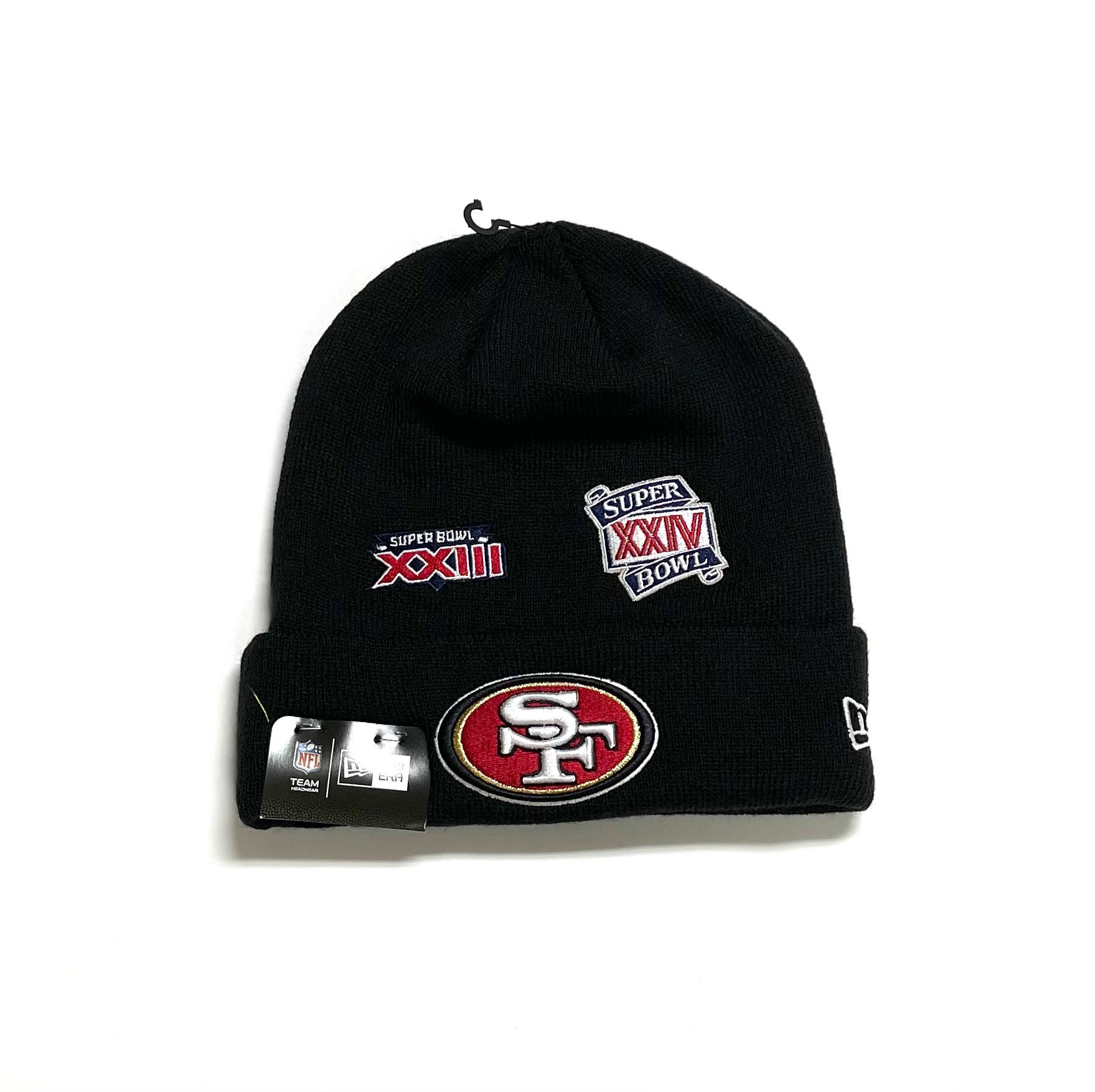 black niner beanie