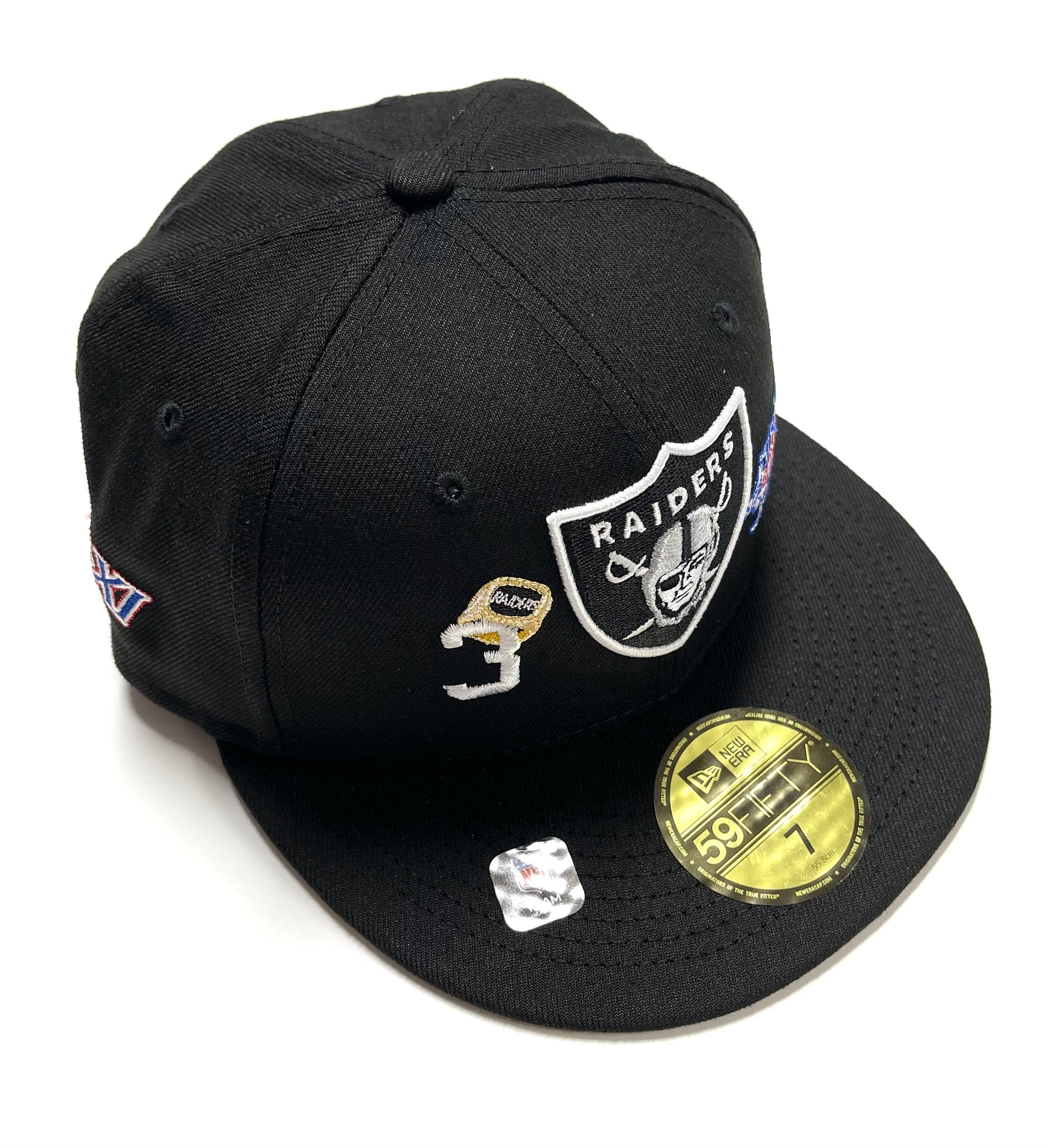 NEW ERA “ICONS” LV RAIDERS FITTED HAT - ShopperBoard