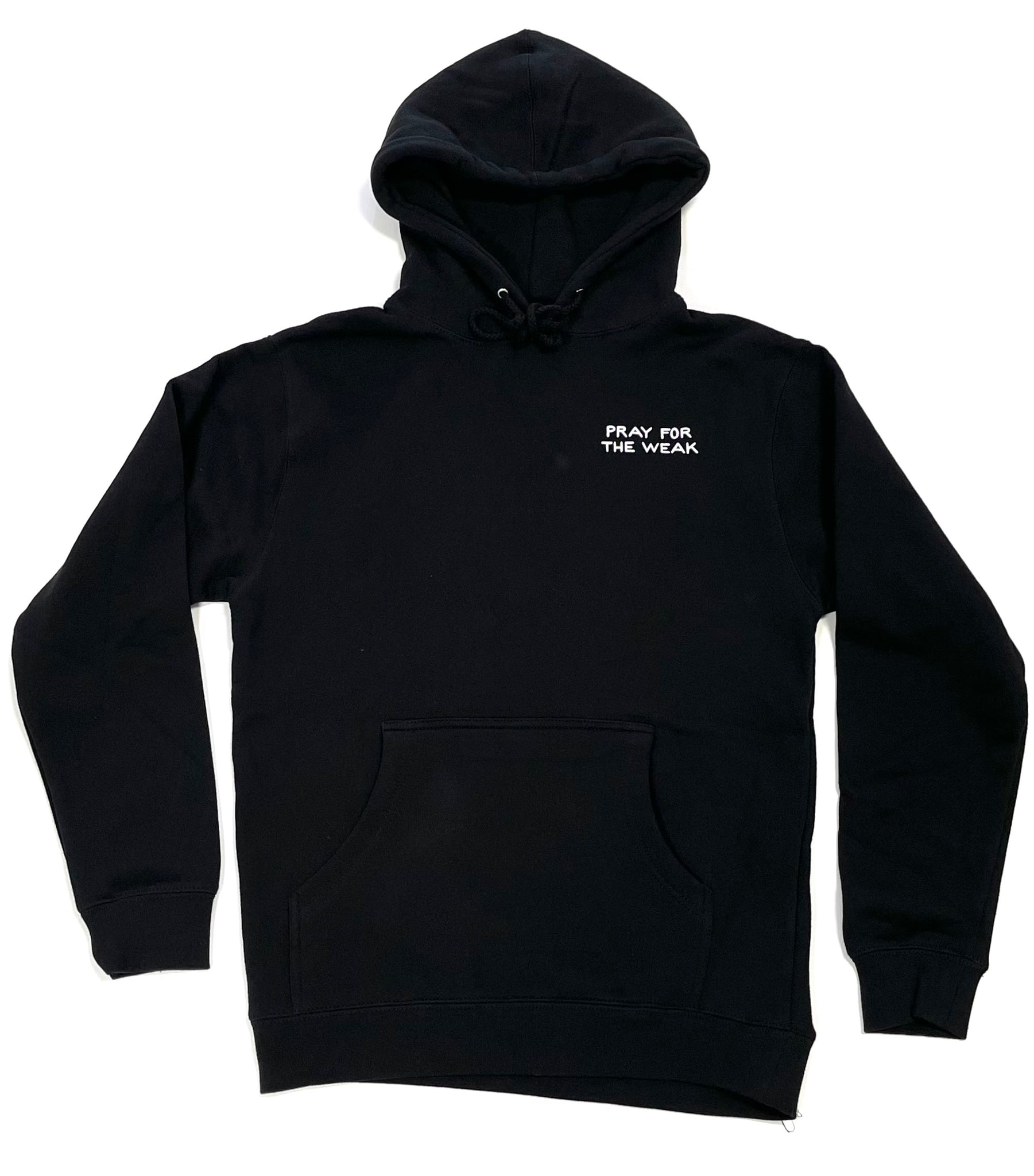 SFC “PRAY FOR WEAK” HEAVYWEIGHT HOODY (BLACK/MULTI) – So Fresh