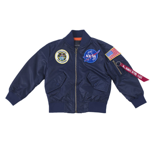 CORIRESHA Mens Apollo NASA Parches Slim Fit Bomber Chaquetas Cortavientos