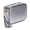 Elie Beaumont Crossbody Bag - Metallic Pewter