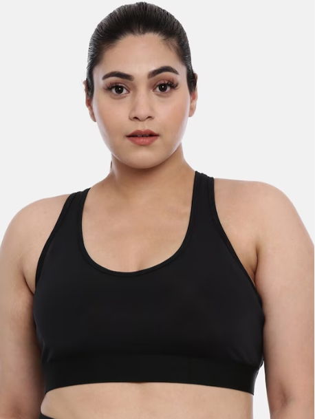 Melange sports bra – The Pink Moon