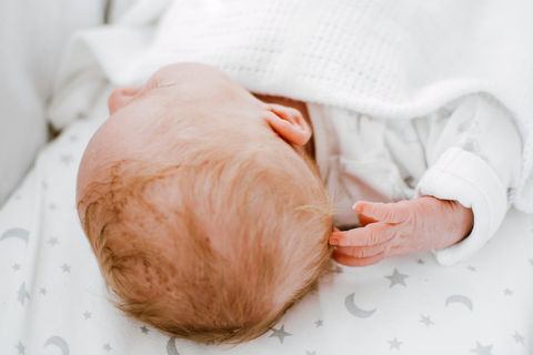 Tummy time helps prevent flat head syndrome