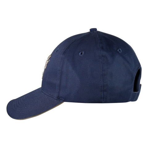 It's A Dog's Life Embroidered Baseball Cap - Navy/Silver Grey - Its A Dogs Life | Clothing & Gifts