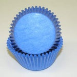 Navy Blue Foil Baking Cups - 50ish Cupcake Liners