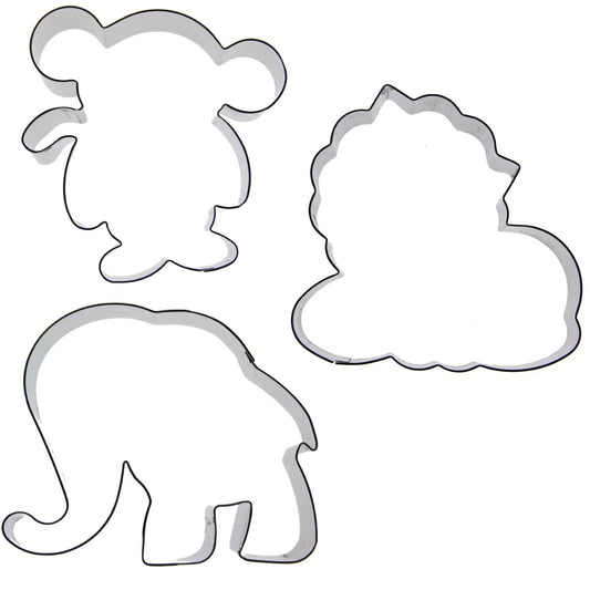 MINI COOKIE CUTTER SET – Jungle – Cake Connection