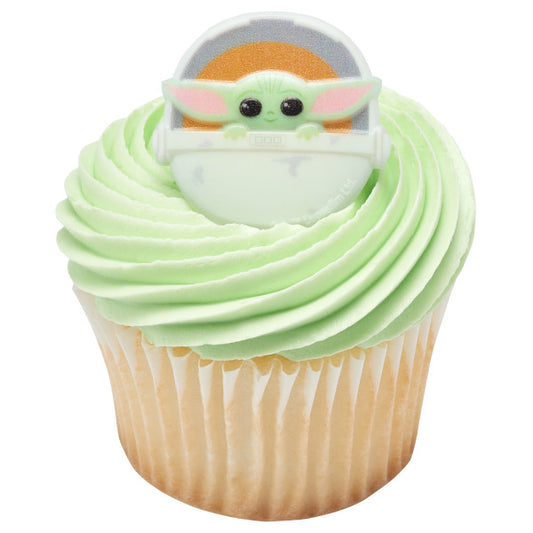Baby Yoda Cake Topper Star Wars Fondant Cake Topper Edible Baby Yoda Cake  Topper 
