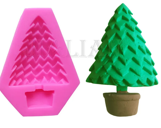 Christmas Tree Mold  Christmas Tree Silicone Cake Mold for Winter Cocoa  Bombs - Sweets & Treats™