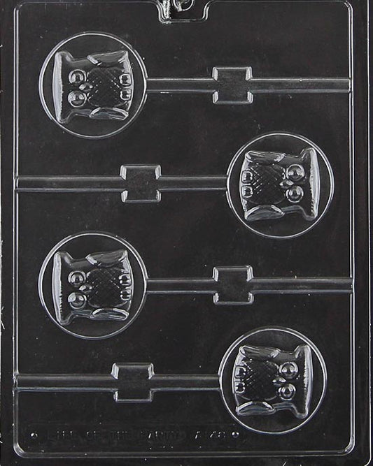 Owl Lollipop Hard Candy Mold – Frans Cake and Candy