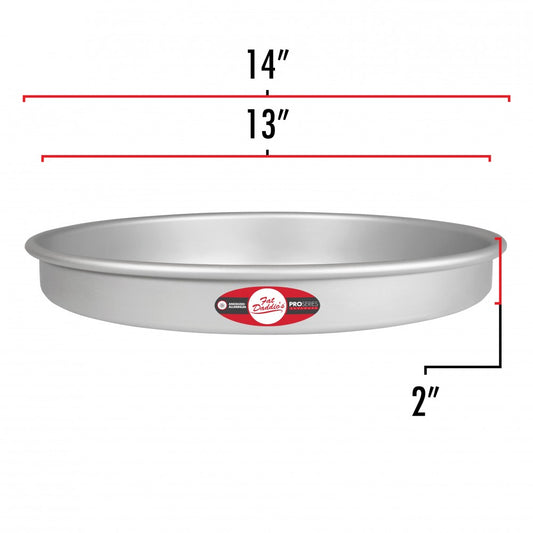 Fat Daddio's Prd-1box 3 Piece Round Cake Baking Cooking Pan Celebration Set