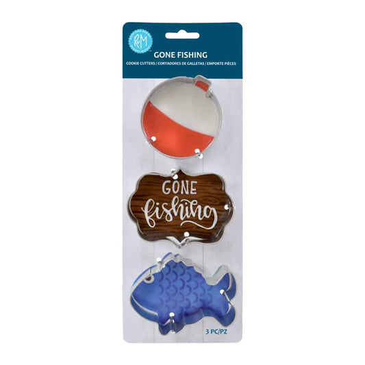 Fisherman with Action Fish Cake Topper – Frans Cake and Candy