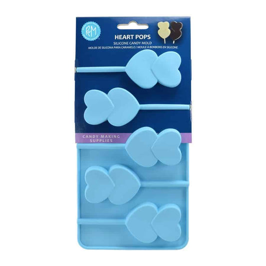 SILICONE LOLLIPOP Molds, 2-Pack by LorAnn, Candy Making Supplies