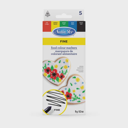 Edible Ink Markers 5-Pack Primary — Cake Craft