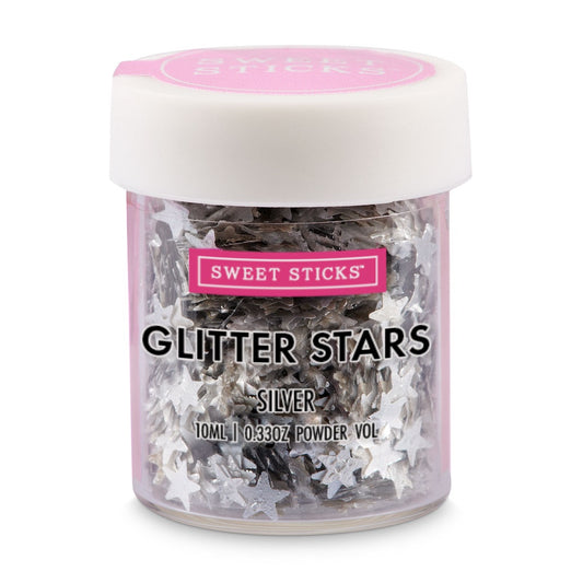 Sweet Sticks Edible Glitter Gold Stars – Frans Cake and Candy