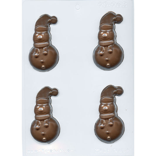 3 Piece, Christmas Ornament, Plastic Chocolate Bomb Mold – Frans