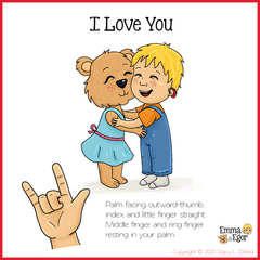 I Love You in Sign Language. How to Sign I Love You.