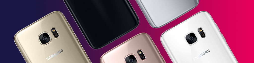 Samsung galaxy s7 gold black pink white titanium silver