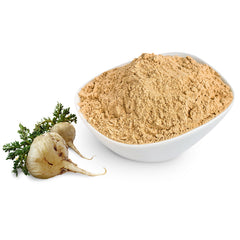 Maca Root in raw on powdered