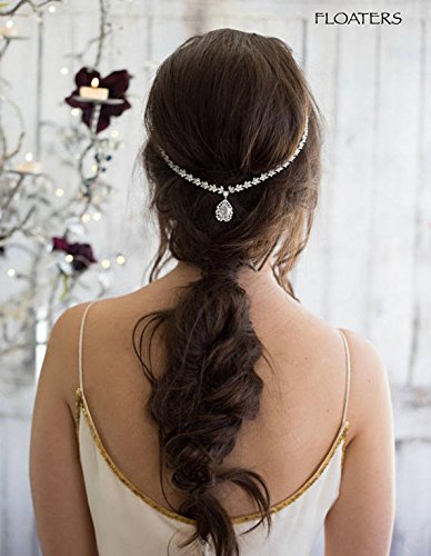 bridal hair chain