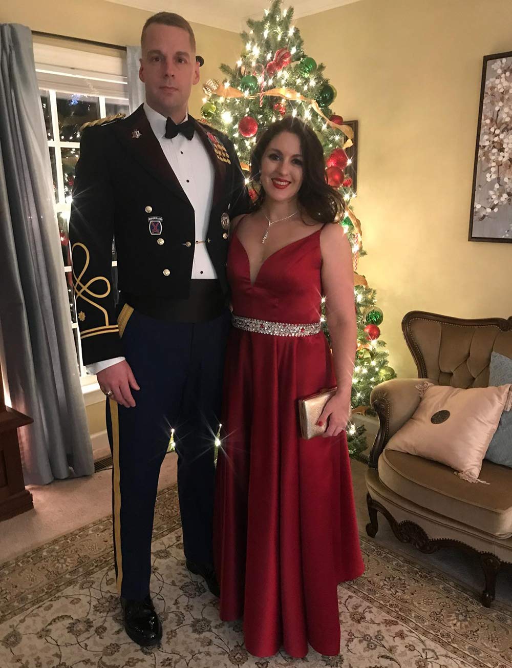 christmas evening gowns