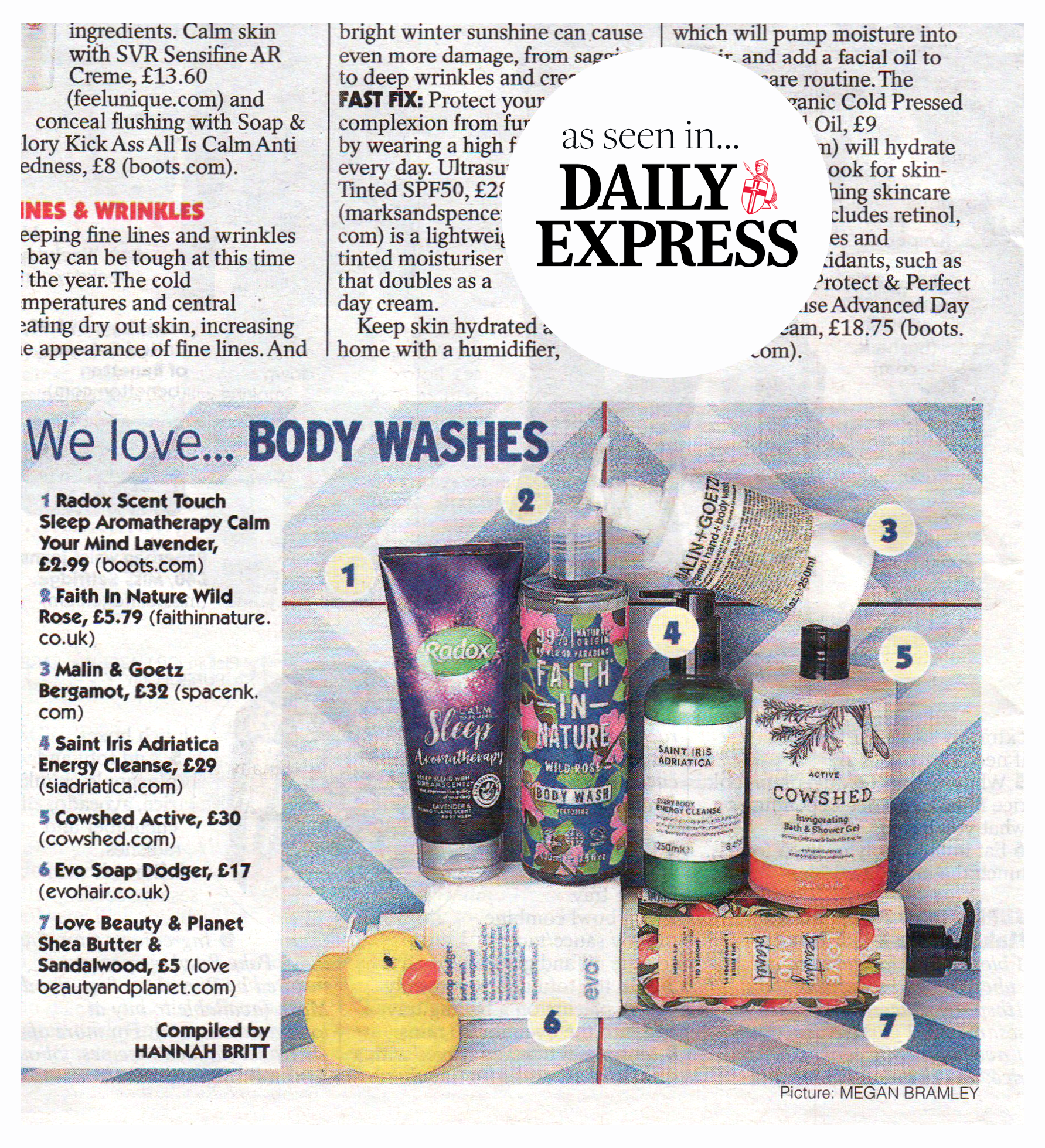 Energy Cleanse features in the daily express