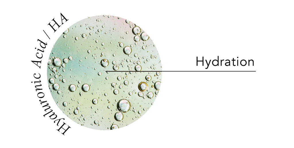 hyaluronic acid HA for skin hydration in face and body skincare