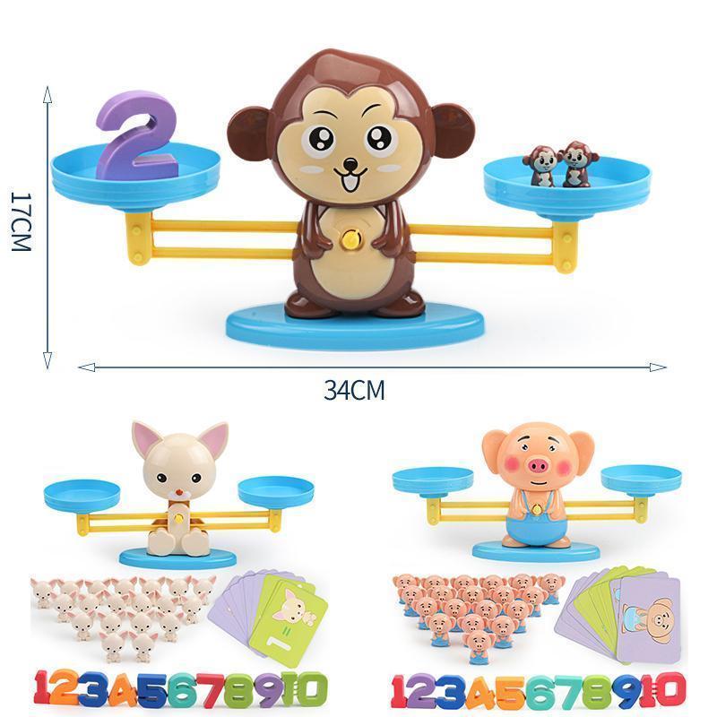 monkey balance math game