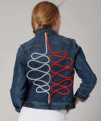 levi's custom denim jacket