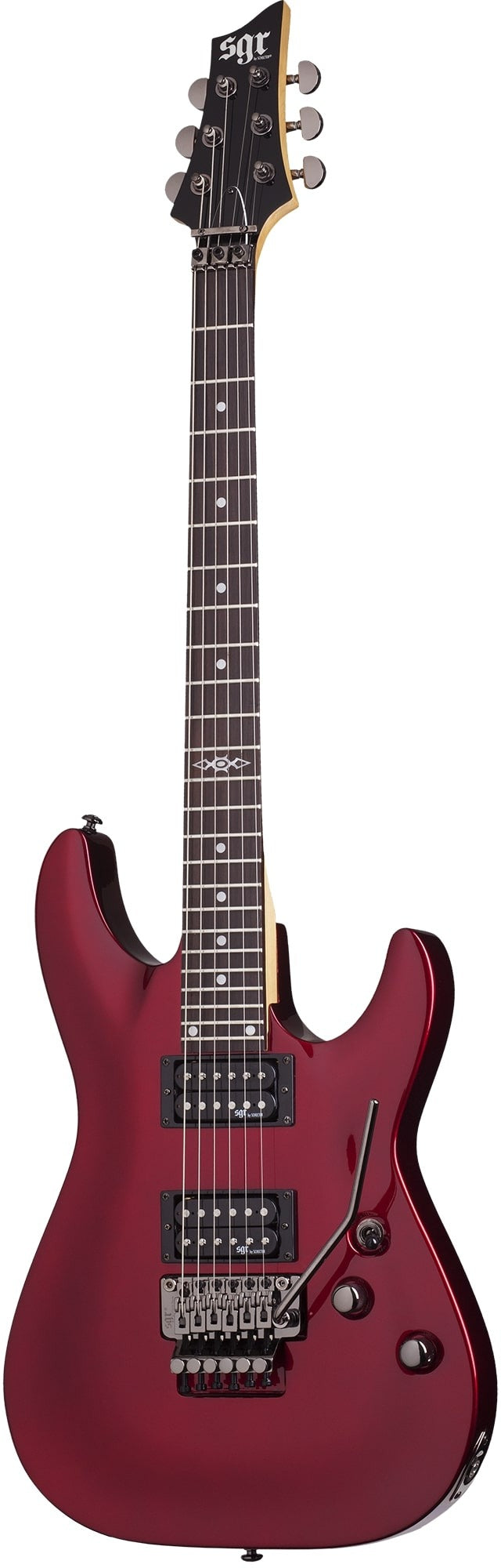 Schecter C-6 Pro FR Electric Guitar in Aurora Burst – Maar's Music