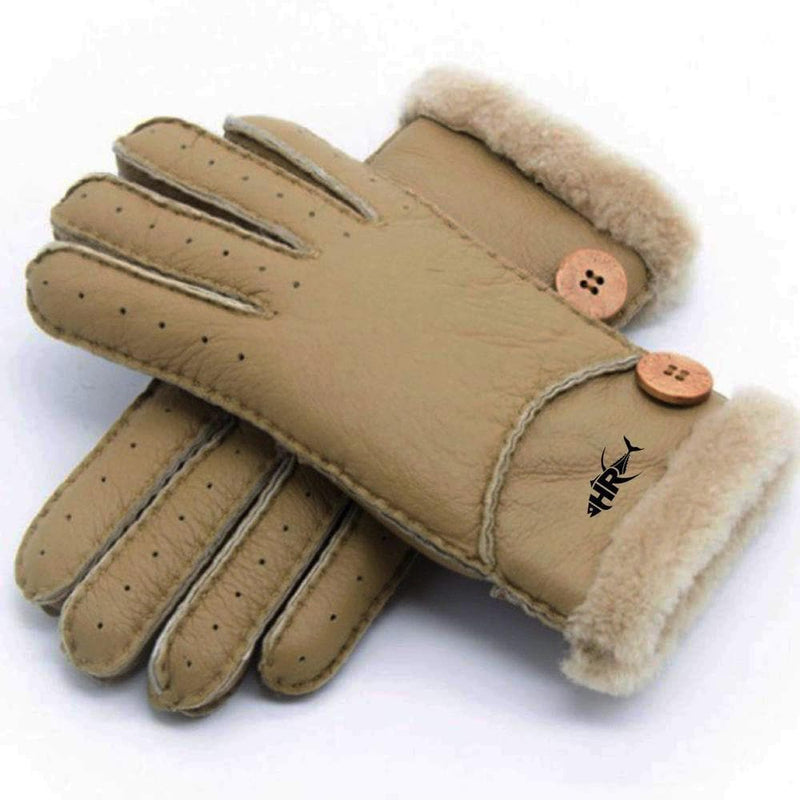 fur lined winter gloves