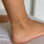 Load image into Gallery viewer, Tiny Pearl Anklet
