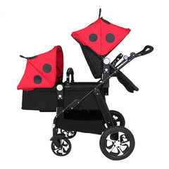 lightweight twin pram