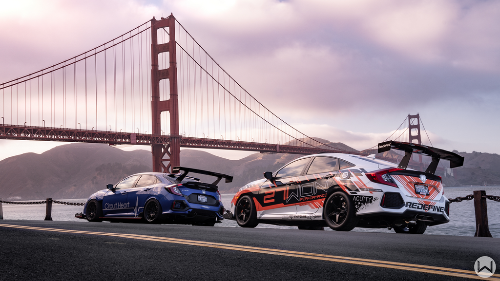 27WON Honda Civic Si BMSPEC Hatchback Golden Gate Bridge