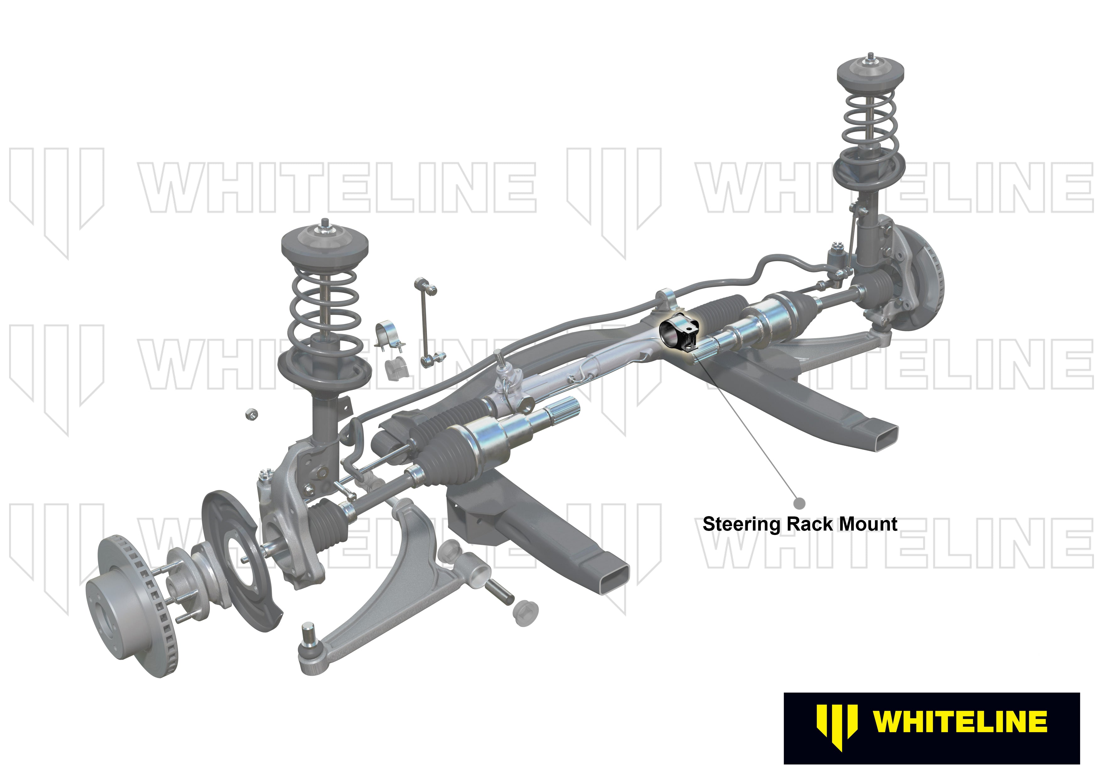 Front Steering - rack and pinion mount bushing