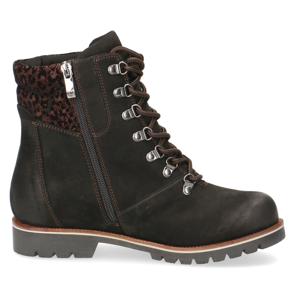 caprice lace up boots