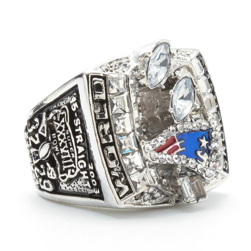 New England Patriots Tom Brady 2018 MVP championship ring