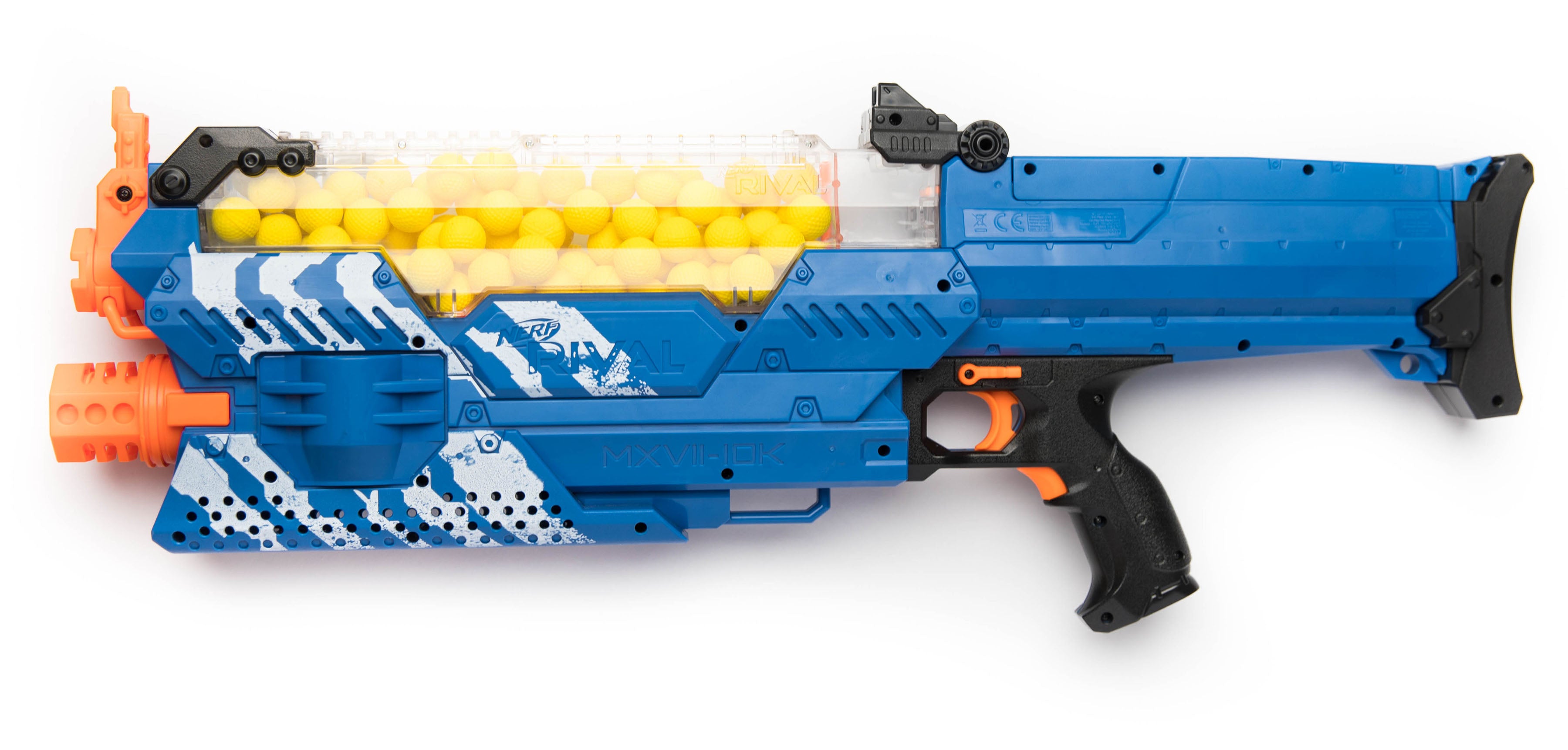 Nerf Rival Nemesis MXVII-10K, Blue (Amazon Exclusive) – One-Touch Top ...