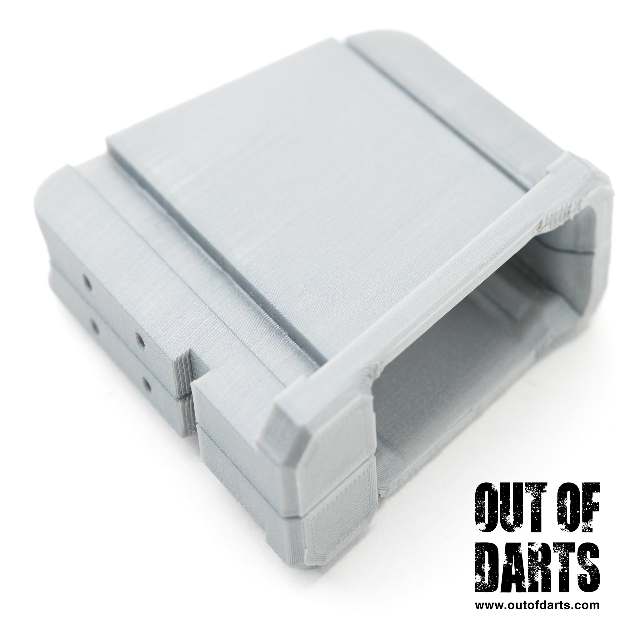 Out of Darts 3D Printed Parts X Shot Skins Pro Longshot Flared Magwell Adapter By RedCowl detail
