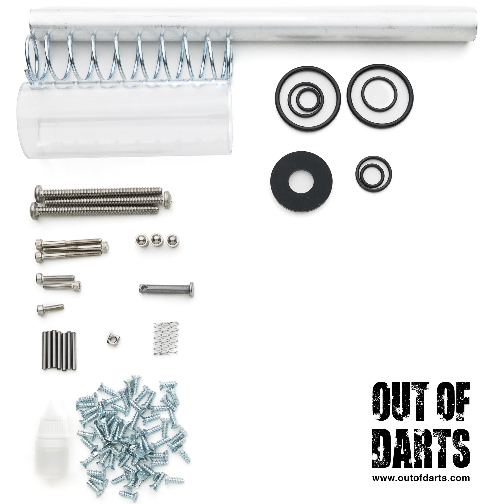 Out of Darts Blasters Springers Sillybutts Foxbat Hardware Kit hardware parts knolled