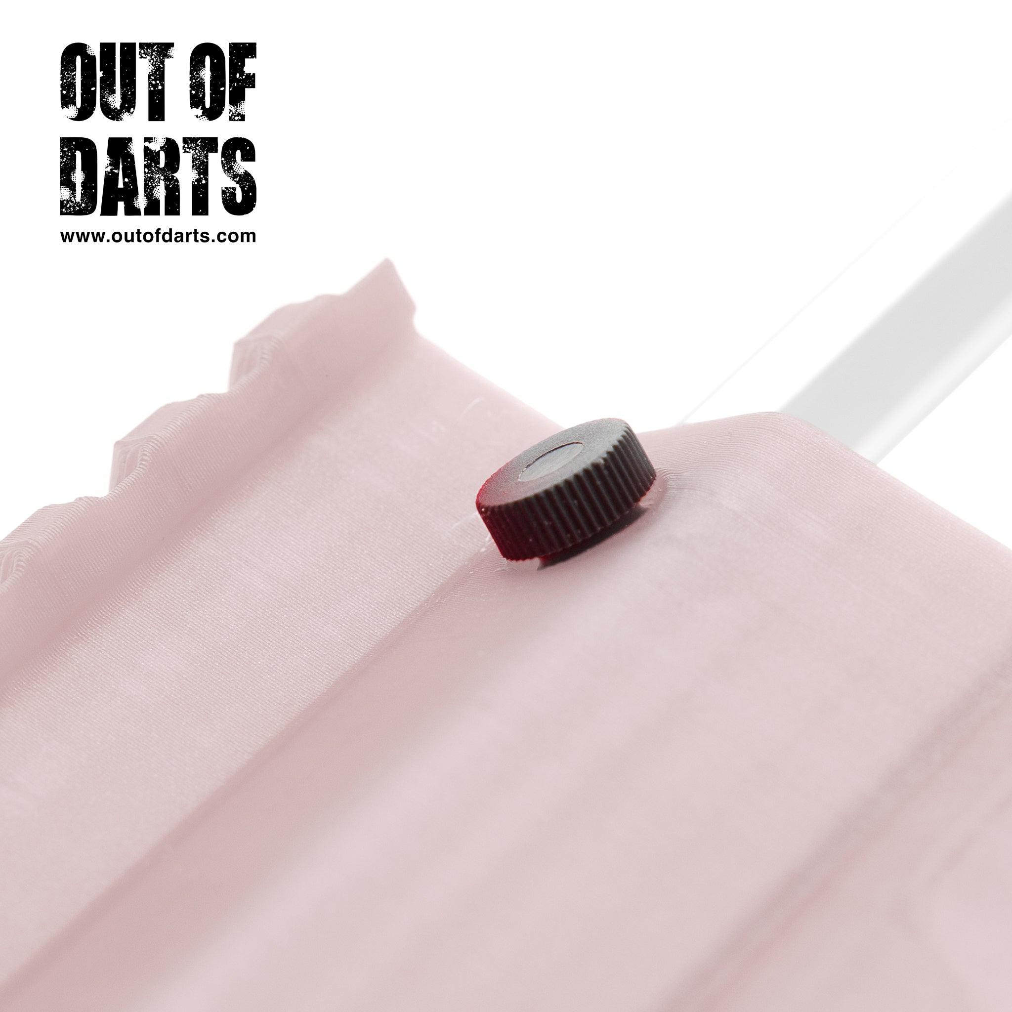 Out of Darts Hardware 6 32 Nylon Thumbscrew For Springer Barrel Retention Lynx Minx Lonx SLAB installed on blaster
