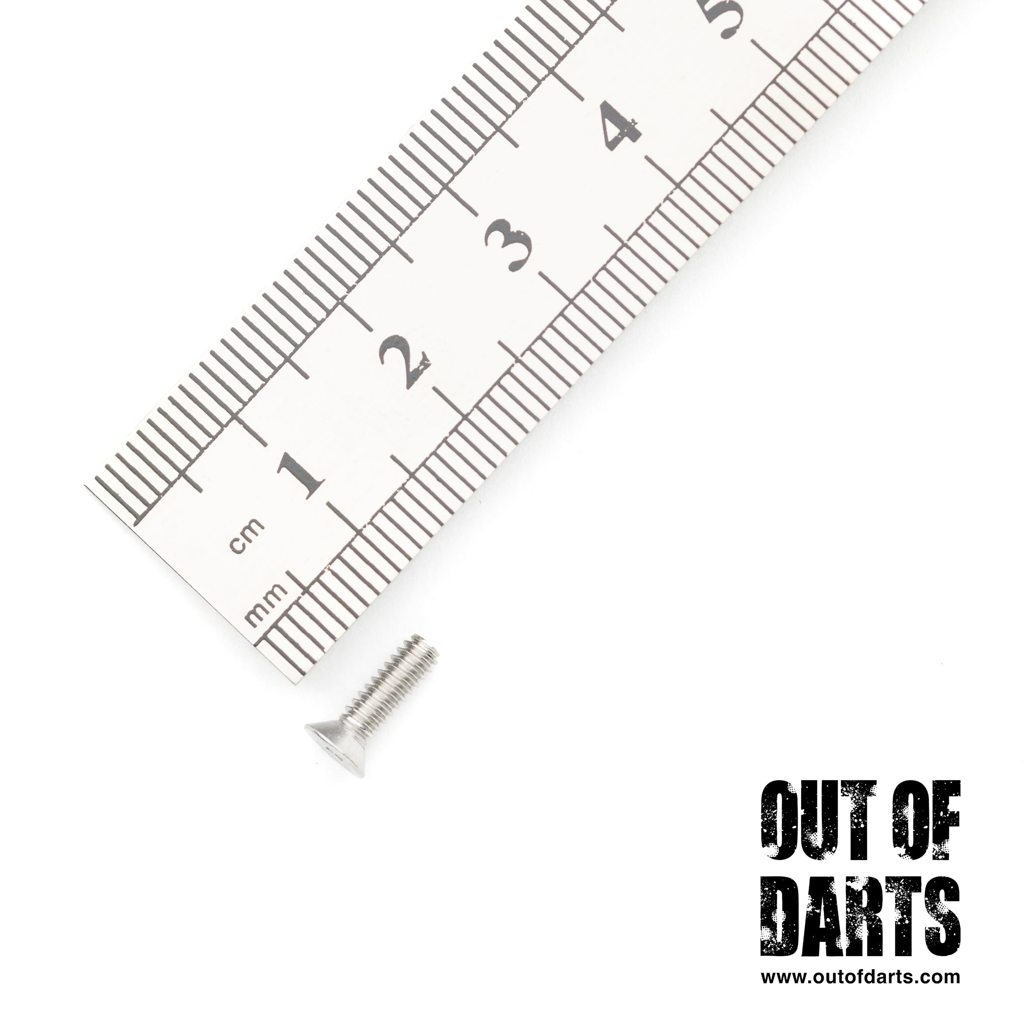 Out of Darts Hardware Flat Head Machine Screws 4 40 x 0.375in Phillips Screw 72499724 8f61 464a 8f1d 5b1e49a2e25d