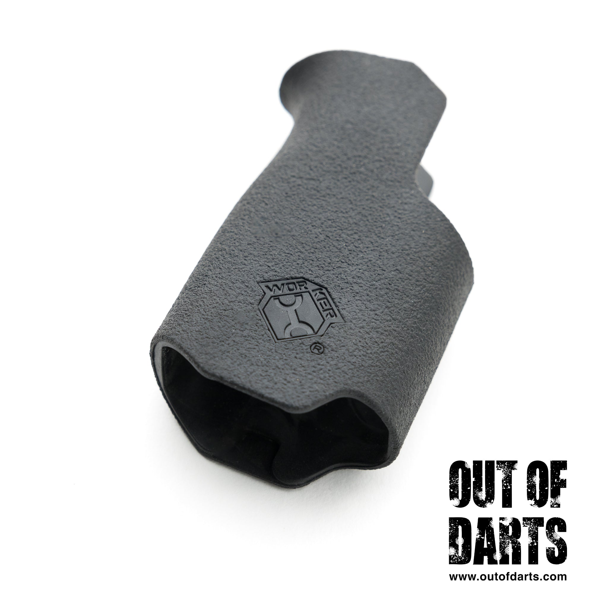 Out of Darts Replacement Parts Hardware Worker TPU Rubberized Grip Replacement For Nightingale 2.0 Trigger Grip right detail