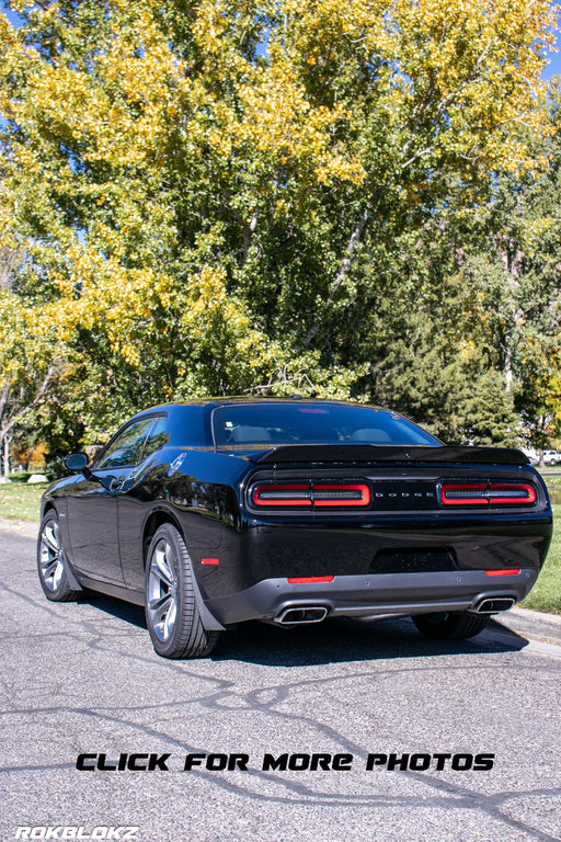 Dodge Challenger Widebody 2018-2023 Rally Mud Flaps — RokBlokz