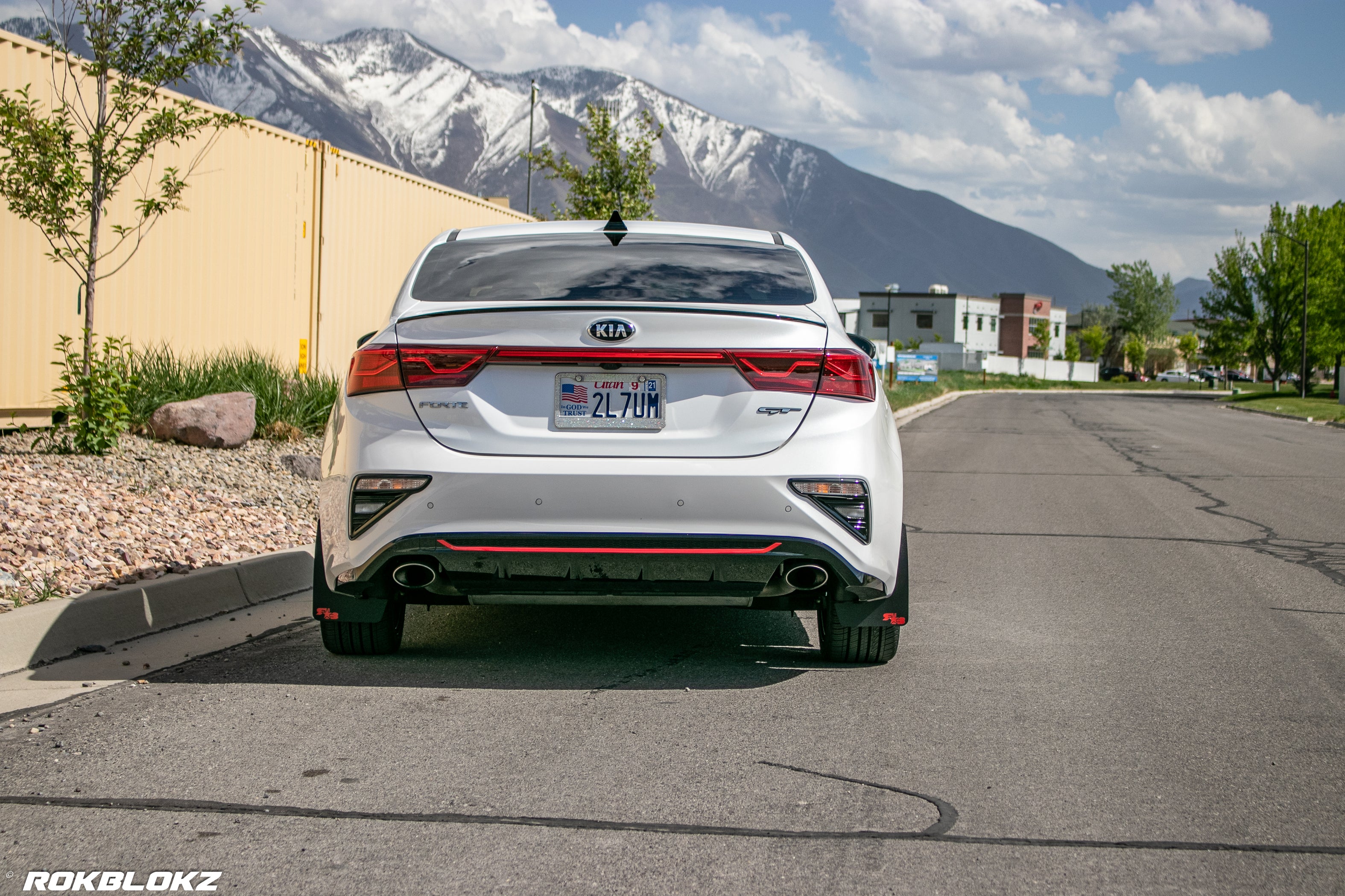 2019+ Kia Forte GT Rally Style Mud Flaps — RokBlokz