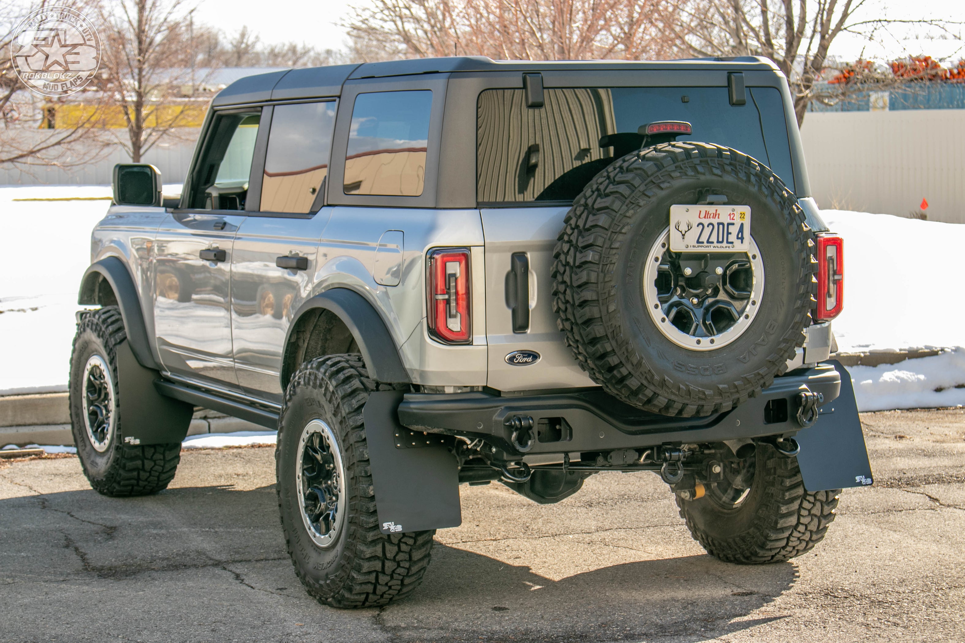 Ford Bronco Mud Flaps Sasquatch