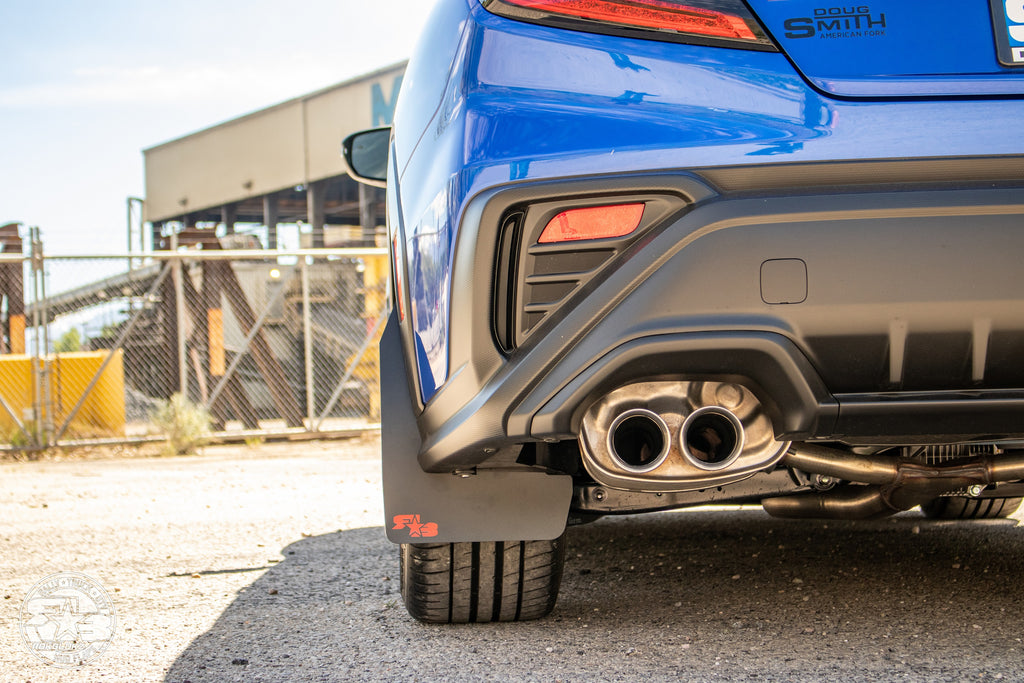 Subaru WRX Sedan 2022+ Rally Mud Flaps RokBlokz