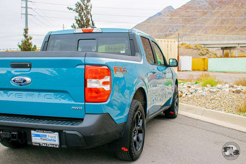 2022+ Ford Maverick Ft Rokblokz Mud Flaps